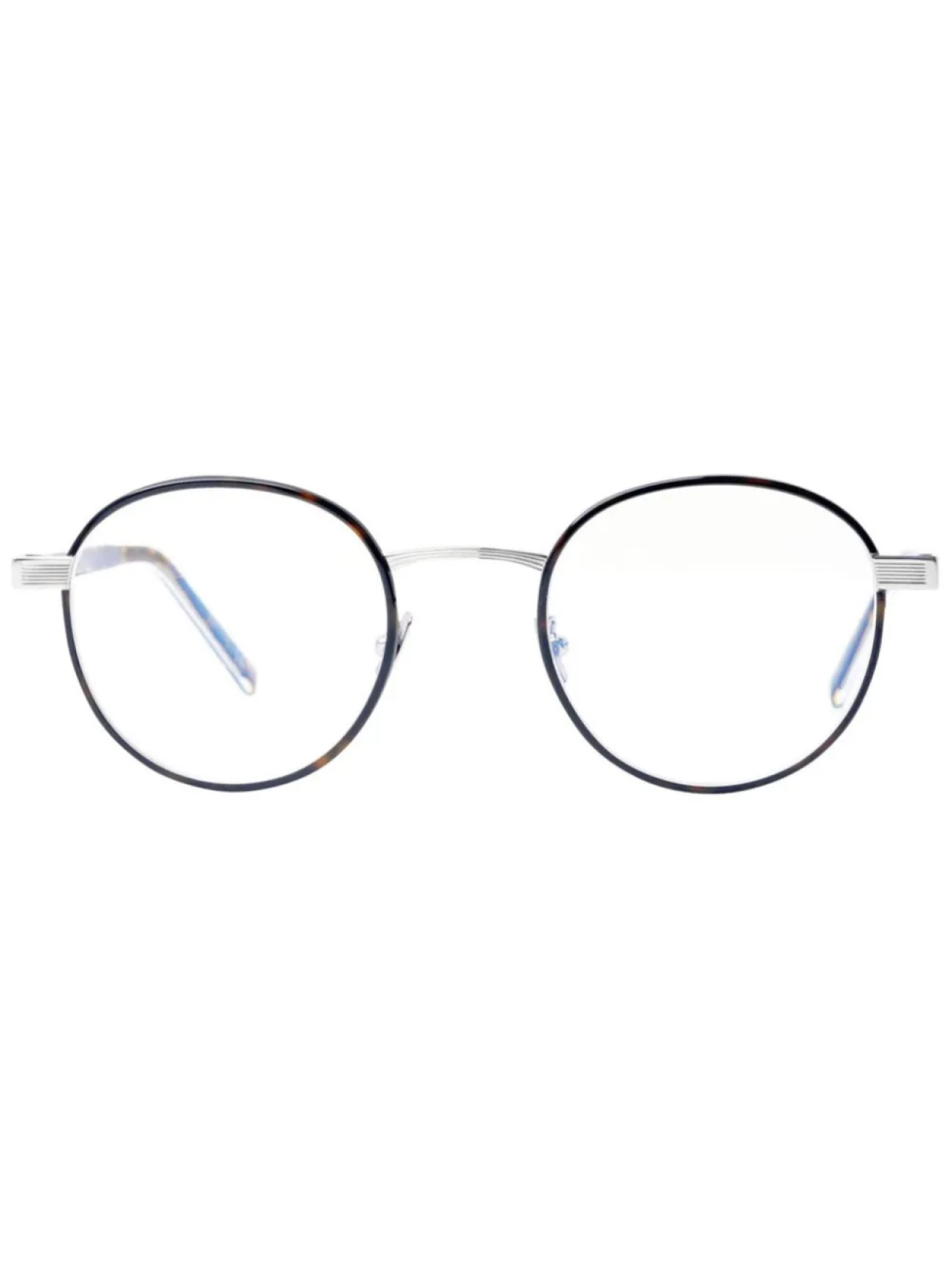

Saint Laurent Eyewear круглые очки, коричневый