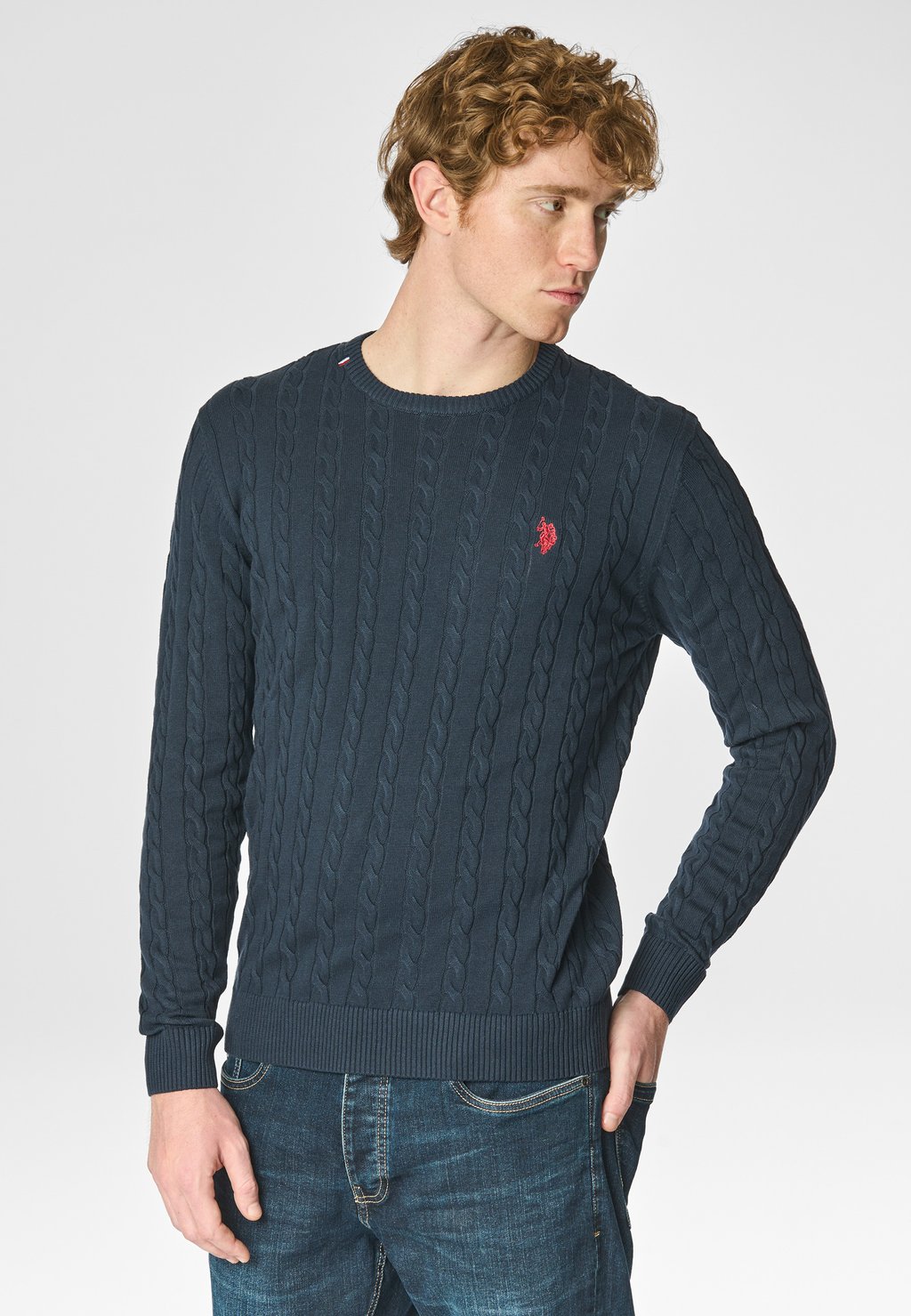

Свитер U.S. Polo Assn., синий