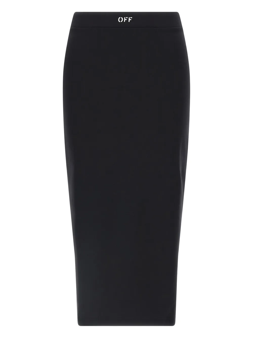 

Юбка с поясом с логотипом OFF-WHITE, черный