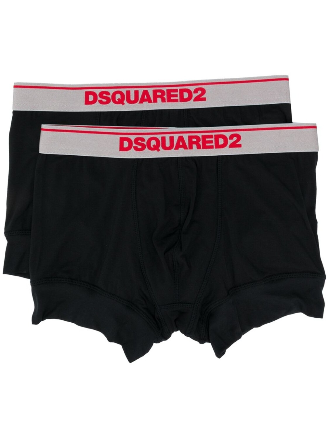 

DSQUARED2 комплект из двух боксеров с логотипом, черный