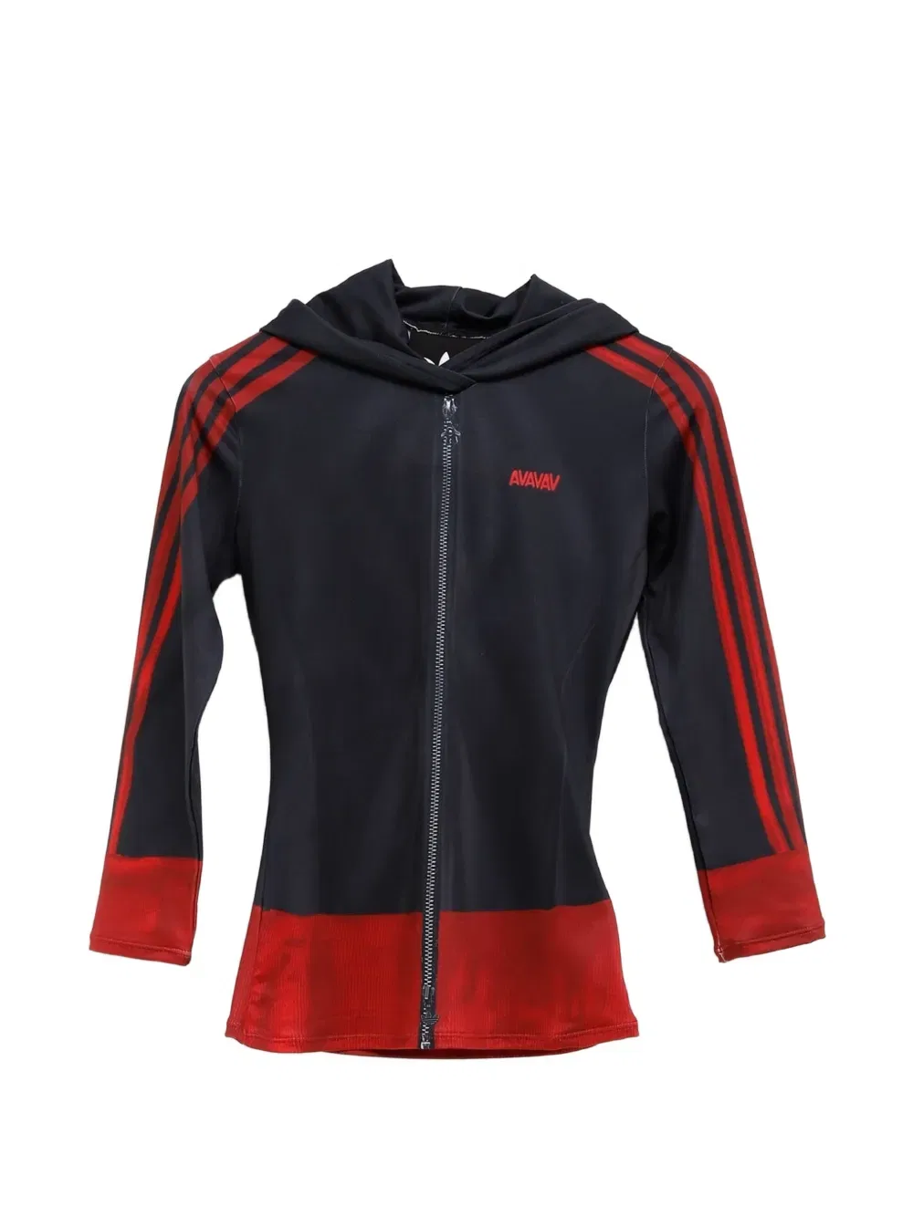 Куртка с капюшоном и логотипом X avavav Adidas, синий