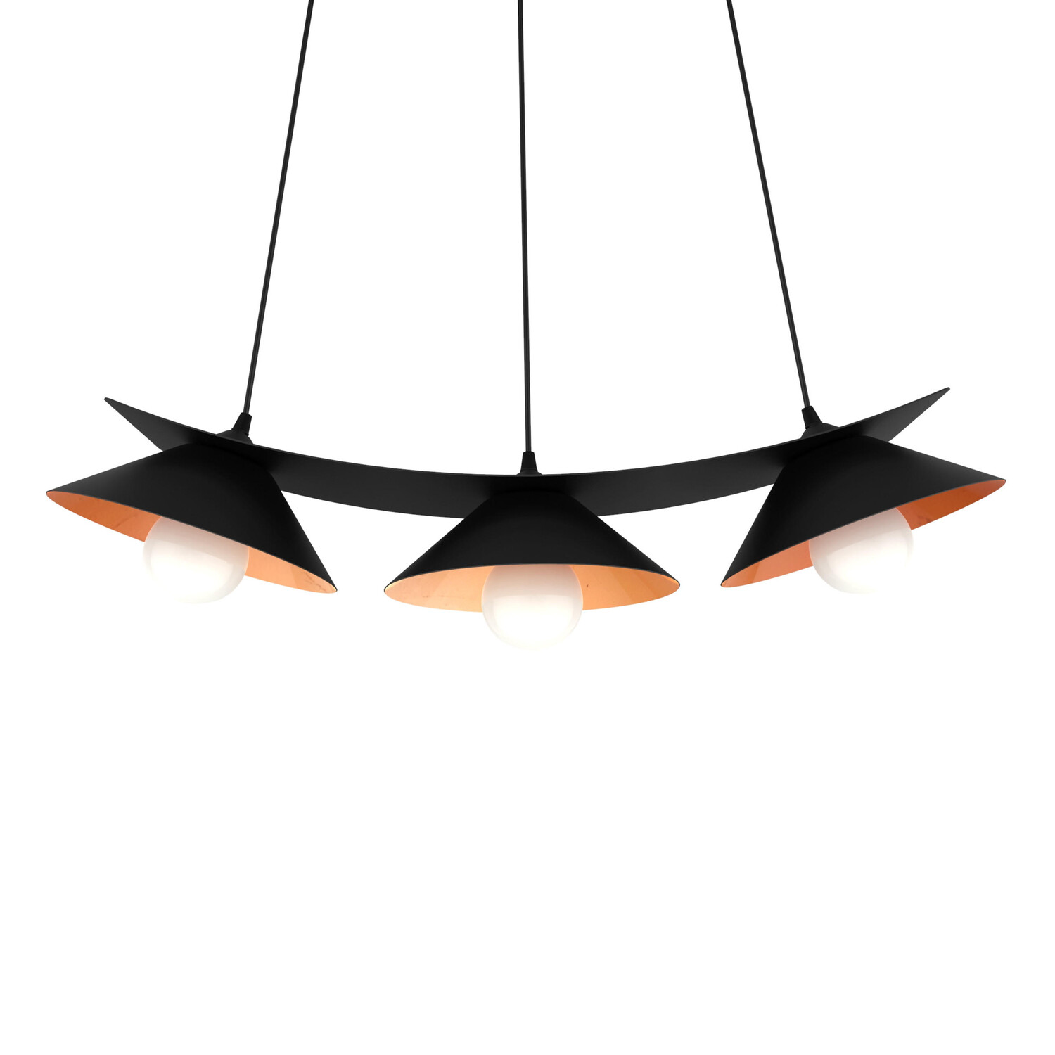 

Подвесной светильник Lumicom, 70x25x16 см, медный