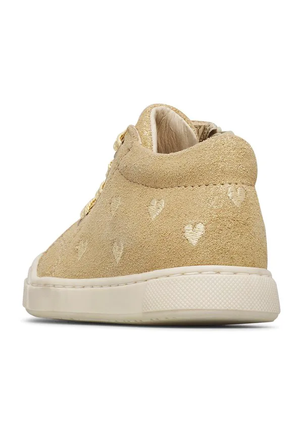 Детские туфли snopes embr heart zip Falcotto, Gold- — фото 4
