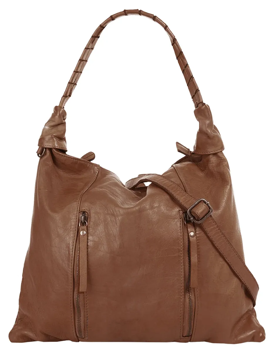 

Шоппер Samantha Look, натуральная кожа, производство Италия, цвет Cognac