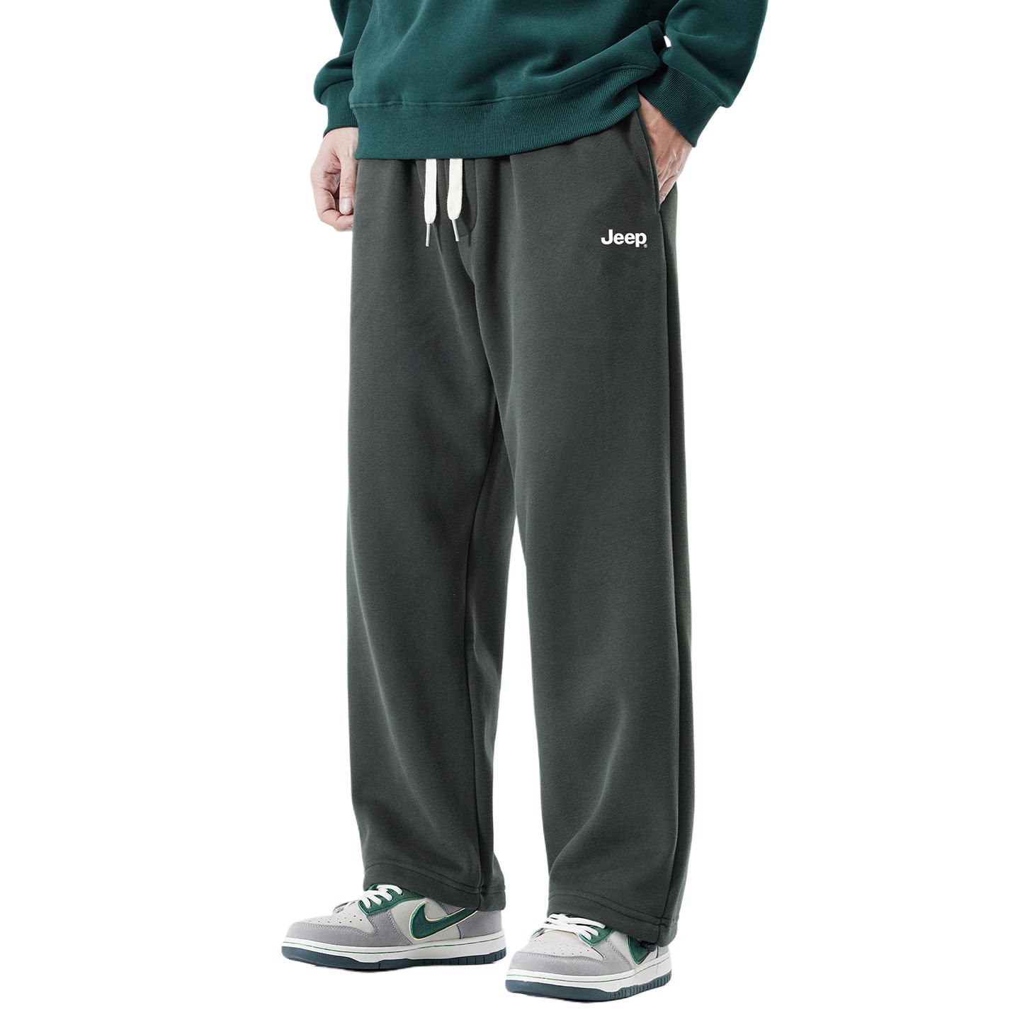 

Брюки Casual Leisure Collection Unisex Jeep, темно-серый