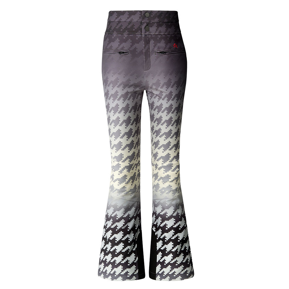 

Лыжные брюки Perfect Moment Aurora с высокой талией и принтом из софтшелла (женские), Degrade/Black/White/Houndstooth