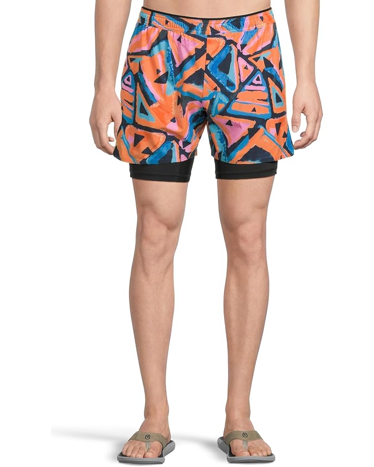 

Шорты Chubbies The Exploding Nachos 5.5" (Ultimate Training Shorts), цвет Bright Pink