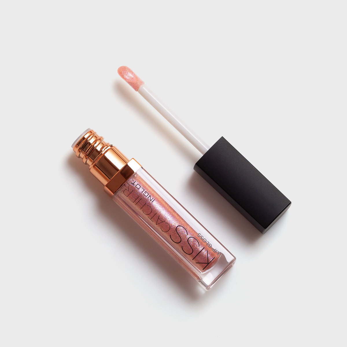 Inglot, Kiss Catcher Мерцающий телесный блеск для губ 31, 6 мл — фото 3