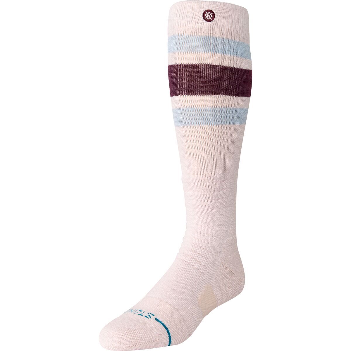 

Бойд средние шерстяные снежные носки Stance, розовый