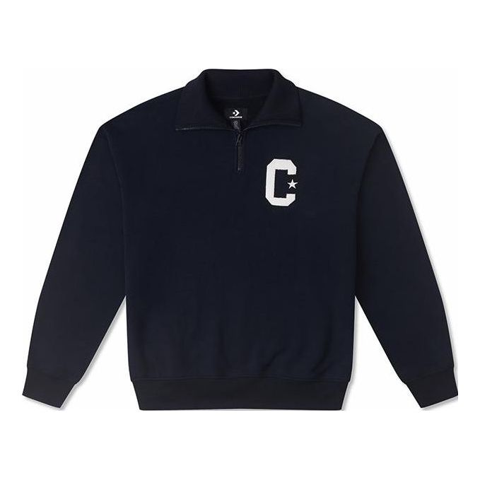 

Толстовка Converse Logo Essential Sweatshirt 'Black' 10026553-A01, черный