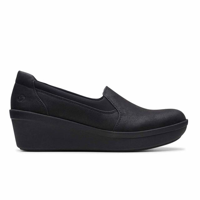 Женские туфли Step Rose Moon Clarks, черный