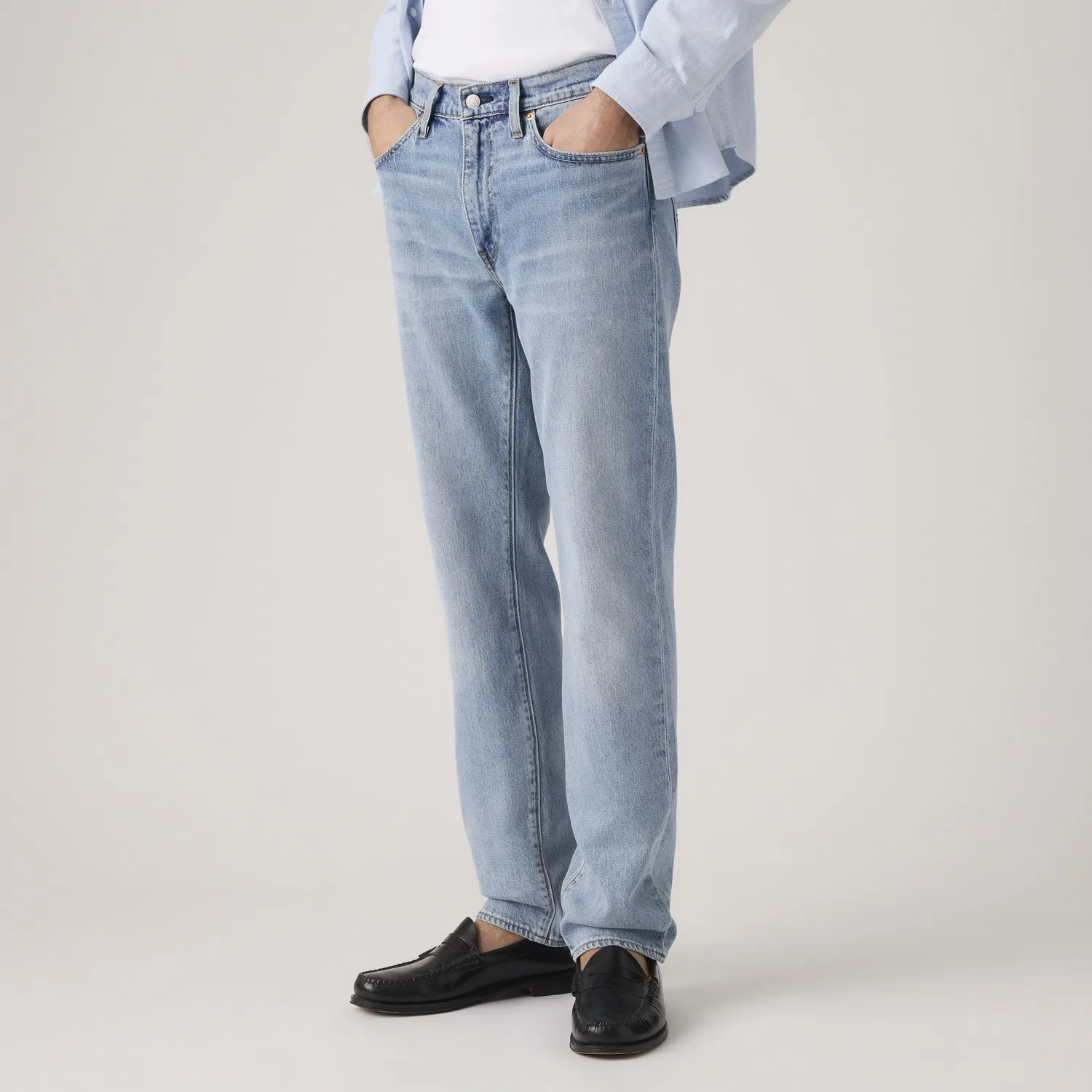 Прямые мужские джинсы 514 Levi's, Medium Wash — фото 2