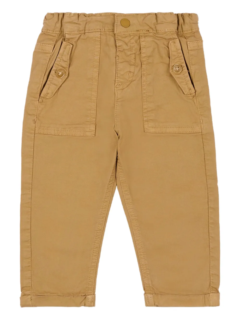 

Хлопковые чиносы с эластичным поясом Mayoral, коричневый