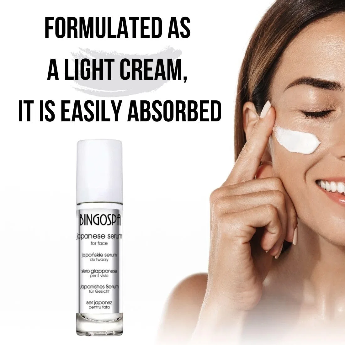 Сыворотка Bingospa — Японская для лица «Scalpel-Free Facelift Anti Wrinkle» от, 50 г — фото 2