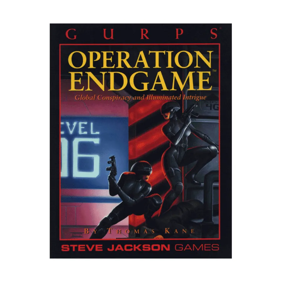 

Operation Endgame, GURPS (1st-3rd Edition) - Adventures, мягкая обложка