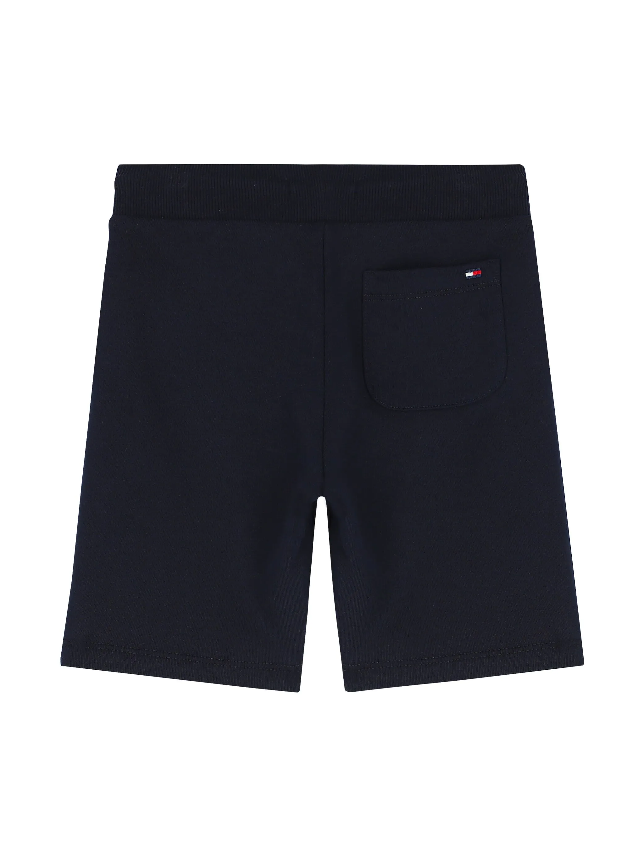 Спортивные шорты с вышитым логотипом Tommy Hilfiger Junior, черный — фото 2
