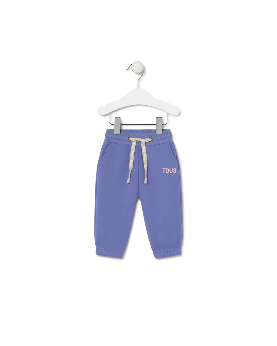 

Спортивные брюки для малыша из гладкого хлопка Tous, сиреневый