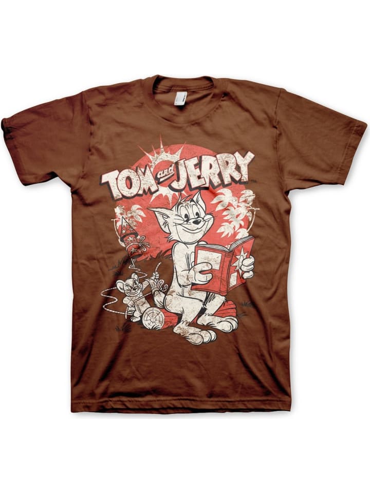 

Футболка Tom & Jerry, коричневый