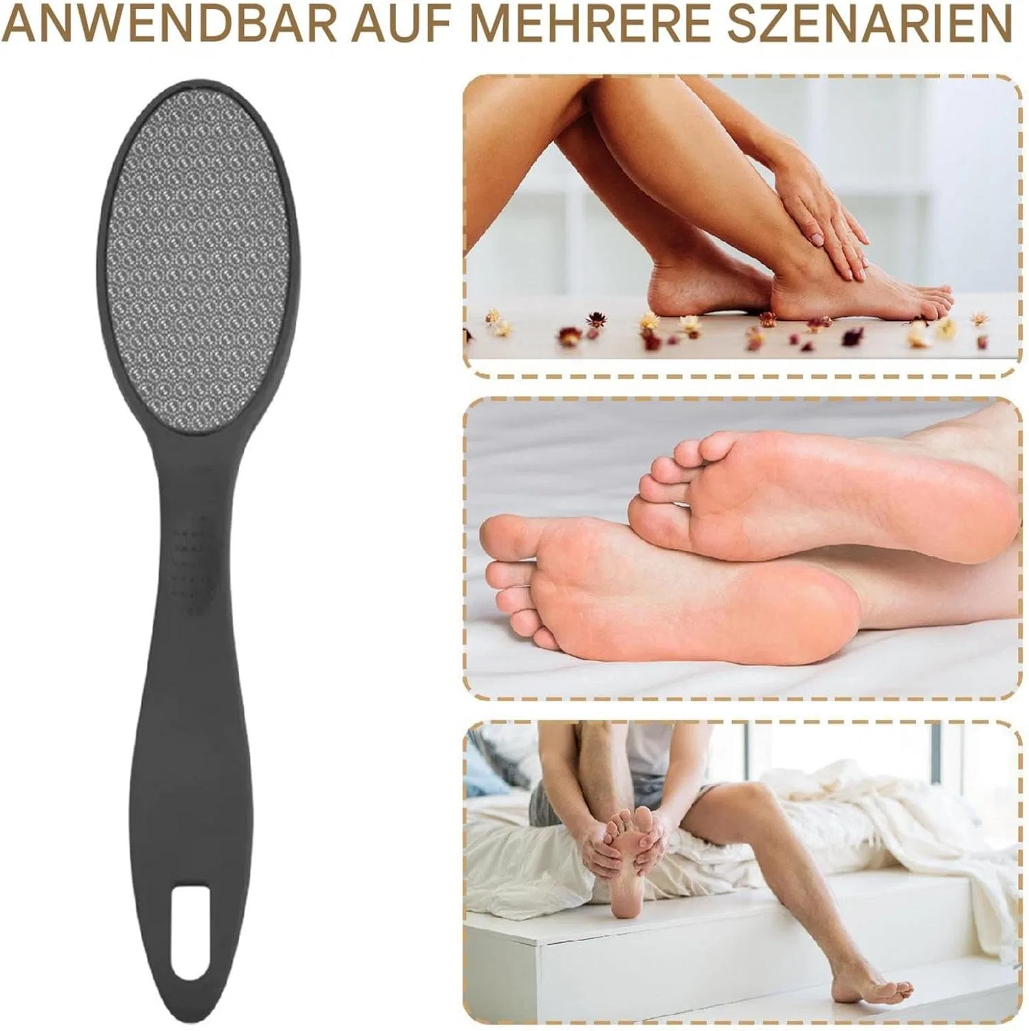 Стеклянная пилка для педикюра для удаления мозолей Yhsioaklo — фото 4