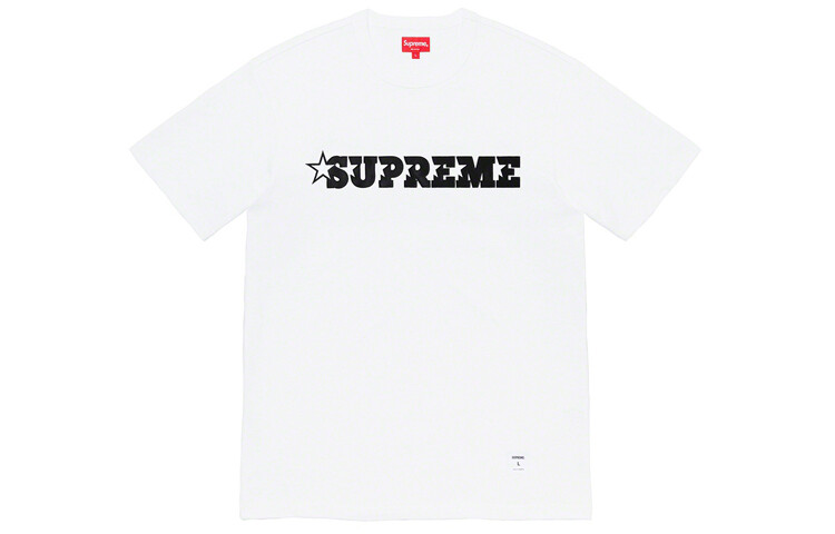 Футболка Supreme Star Logo, черный / желтый — фото 3
