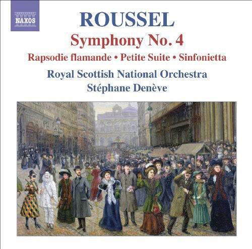 

CD диск Roussel / Rsno / Deneve: Orchestral Works 4 - Symphony No 4