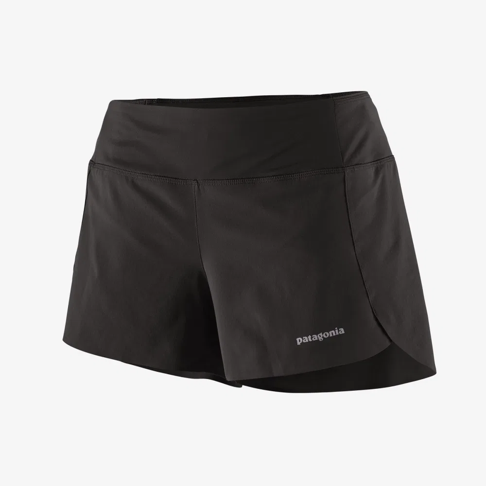 Женские шорты Strider Pro 3 дюйма чёрные от Patagonia