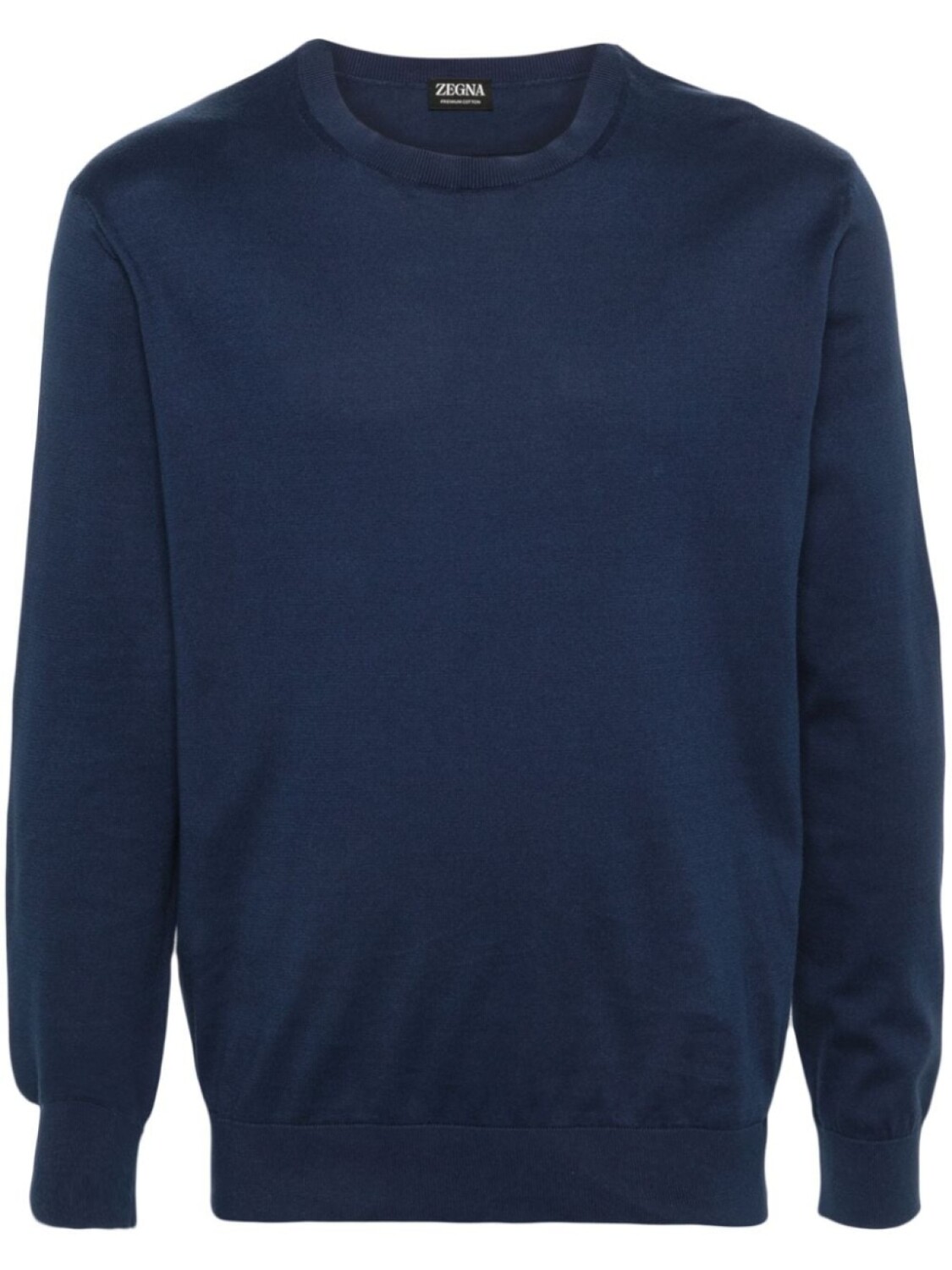 

Джемпер тонкой вязки Zegna, синий