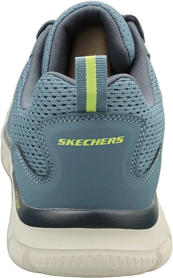 Мужские кроссовки Skechers TrackShoes, Slate Mesh Synthetic — фото 4