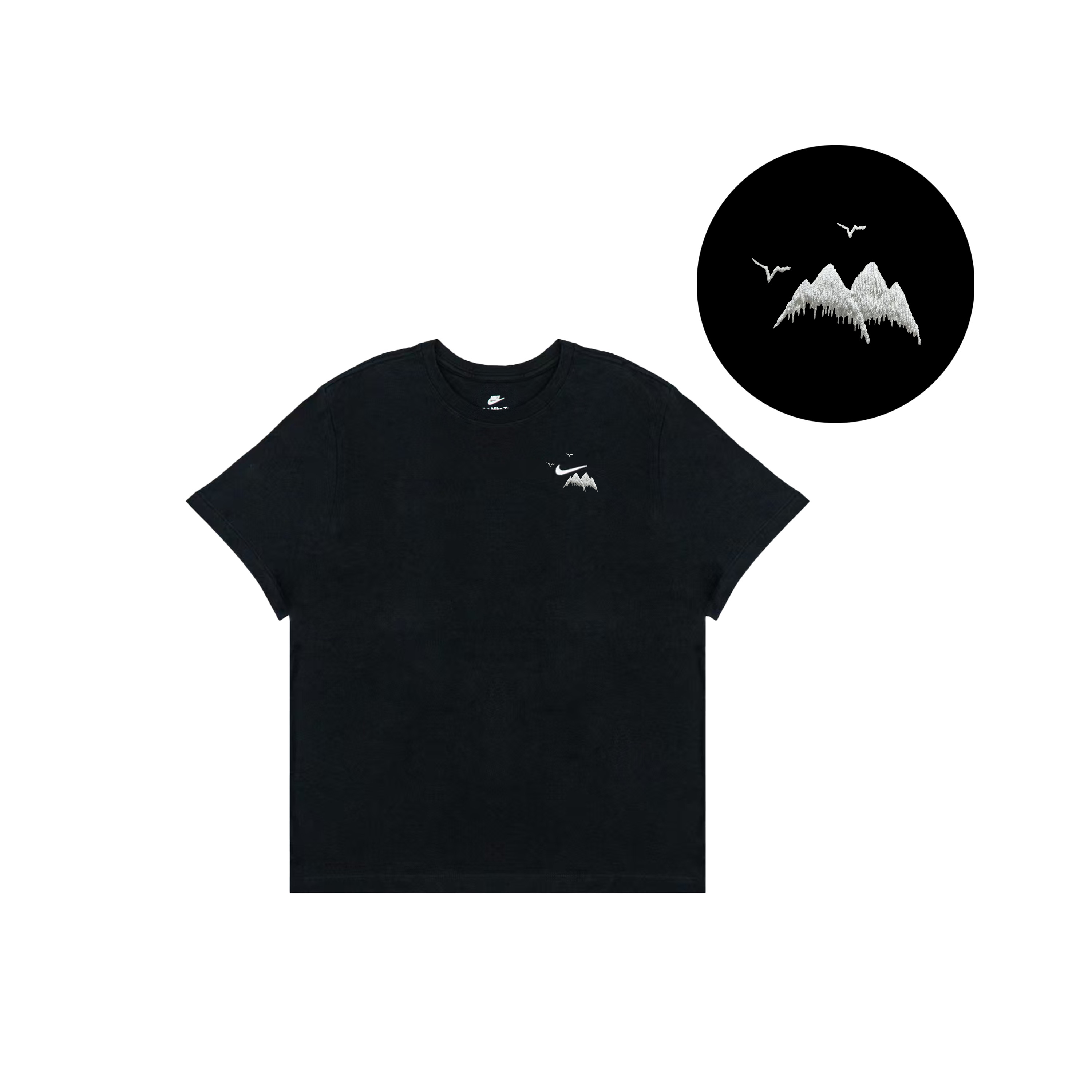 

Nike Спортивная футболка Men's Black, Черный, Nike Спортивная футболка Men's Black