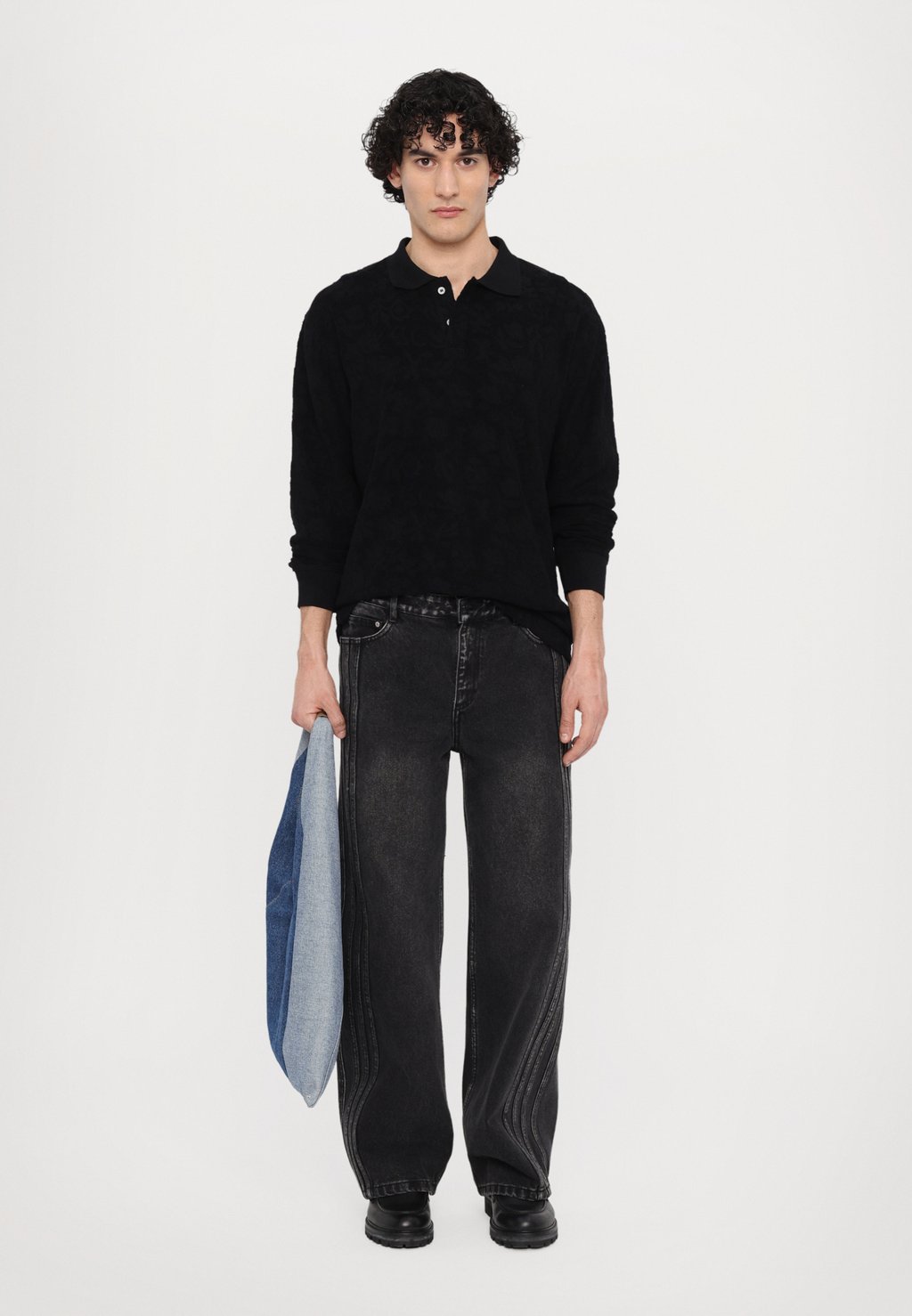 

Топ с длинными рукавами ROBERT UNISEX Soulland, черный