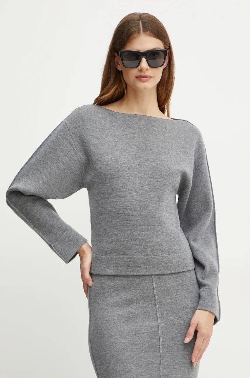 

Шерстяной свитер Pinko, серый