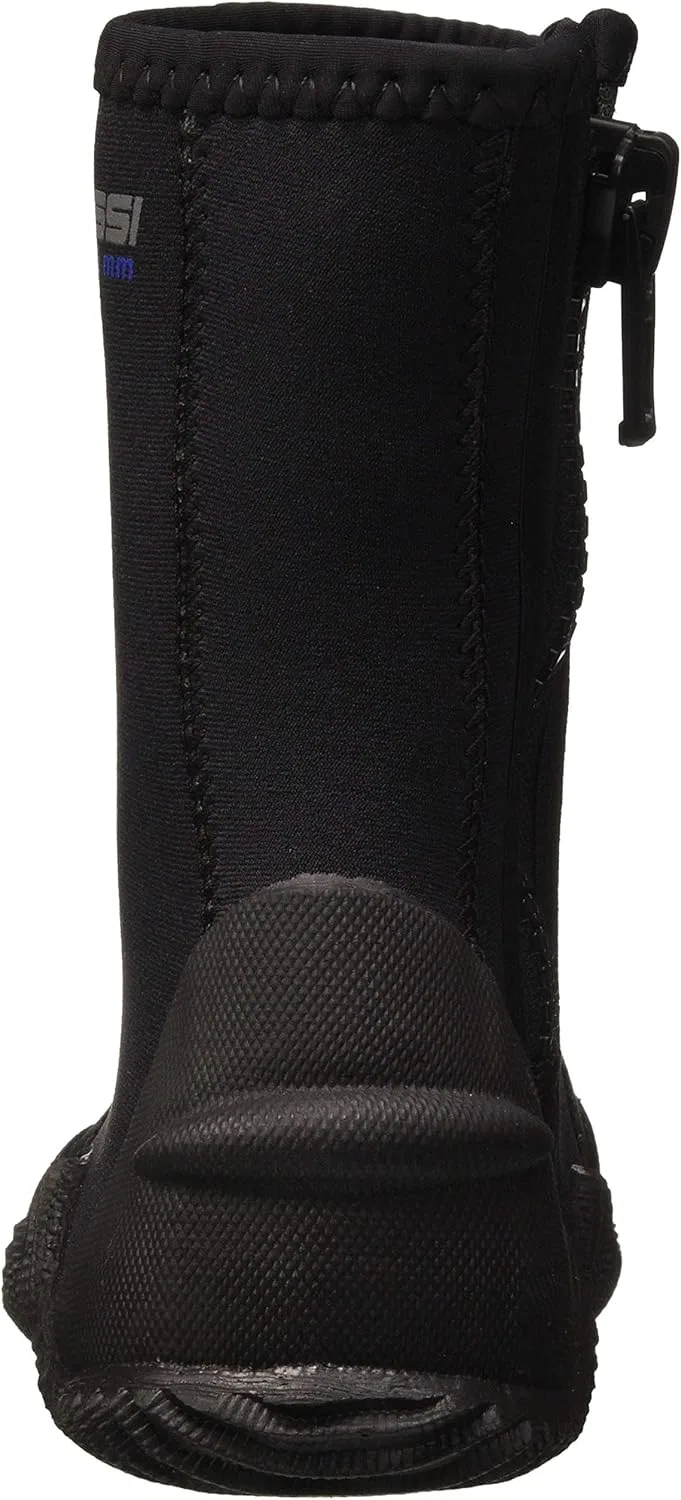 Мужские ботинки Cressi Isla из неопрена с резиновой подошвой, Black Logo Blue — фото 2