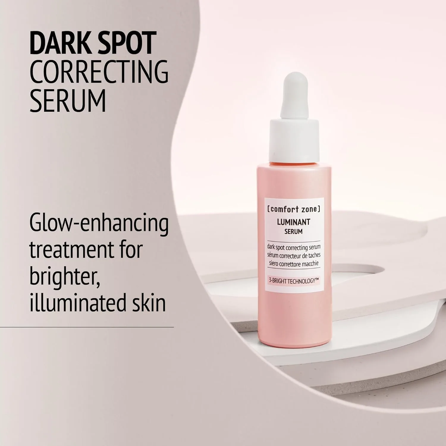 Сыворотка [ Comfort Zone ] — Luminant Serum, средство для коррекции темных пятен и сияния кожи, выравнивает тон, 30 мл — фото 2
