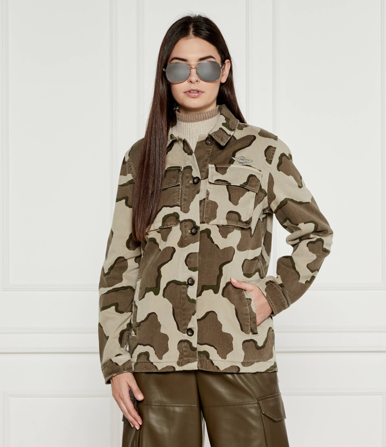 

Куртка Aeronautica Militare Regular Fit, цвет cachi