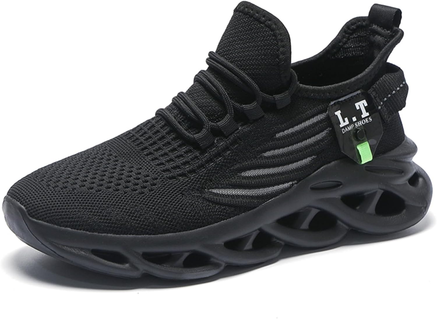 

Стильные мужские спортивные кроссовки, дышащие легкие беговые кроссовки из сетки, подходят для тренировок в зале и повседневной носки Khwfjas, черный