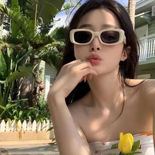 

Женские солнцезащитные очки в маленькой оправе, модные солнцезащитные очки, классические мужские винтажные очки с защитой от УФ-излучения UV400 MTZJH, A8