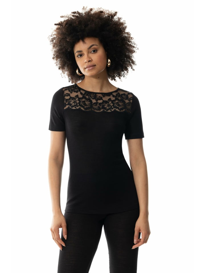 

Mey Женская черная футболка, Черный, Mey Женская черная футболка