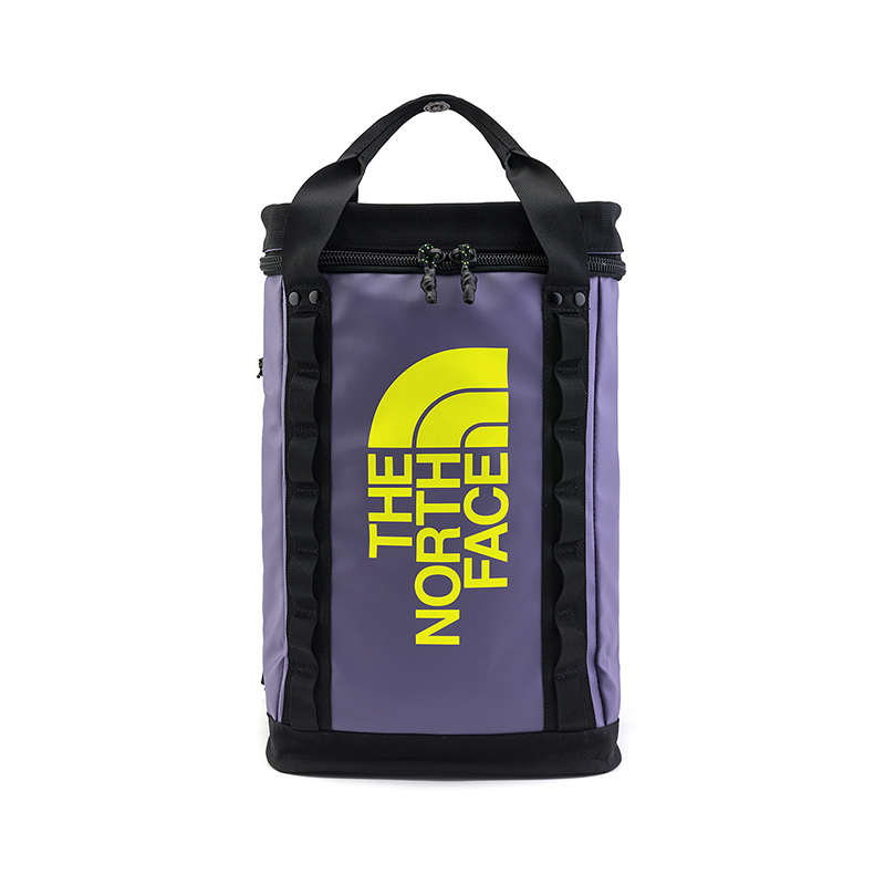 

Рюкзак Outdoor Bag из полиэстера и черный унисекс THE NORTH FACE, фиолетовый