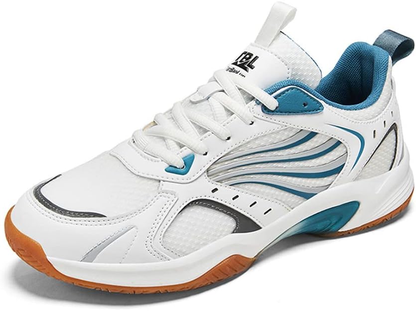 

Мужские бадминтонные кроссовки Maylrvjv, легкие, износостойкие, для занятий в зале, для ракетбола, сквоша и тенниса, зеленый