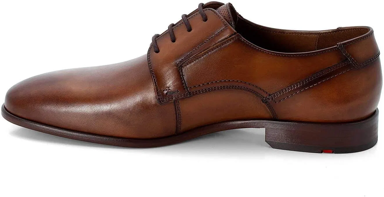 Мужские дерби LLOYD Keep Extra Wide, Brown Cognac 3 — фото 2
