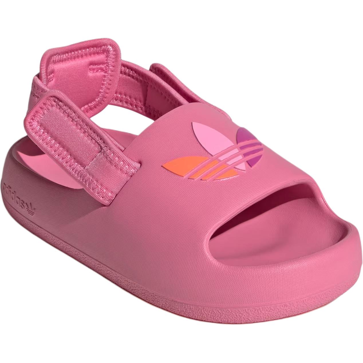 Детские сандалии ADIFOM ADILETTE Low Top Kids' Adidas Originals, розовый — фото 3