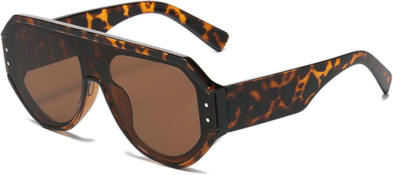 

Солнцезащитные очки-пилот большого размера Helena для женщин и мужчин, классические очки с градиентным переходом цвета и защитой от УФ-излучения UV400, пляжные очки в стиле панк для мужчин, C5