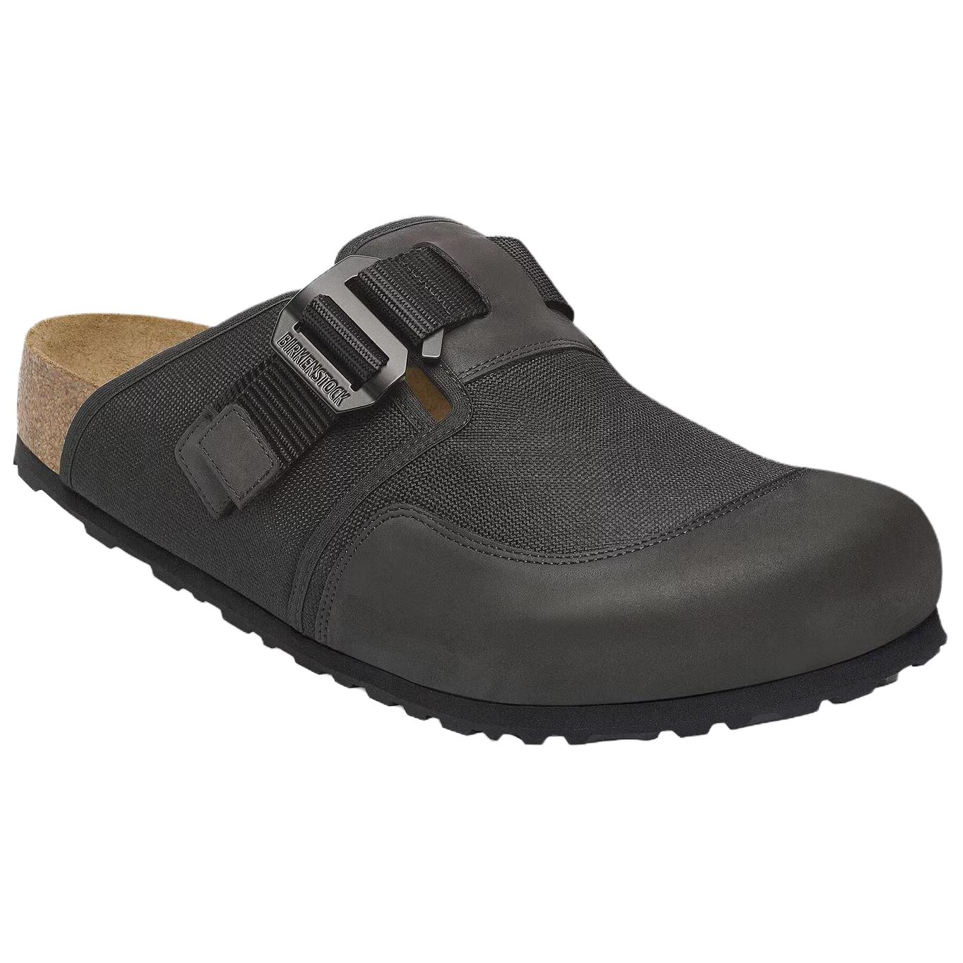 Мюли Birkenstock Boston Nova узкие, черный — фото 2