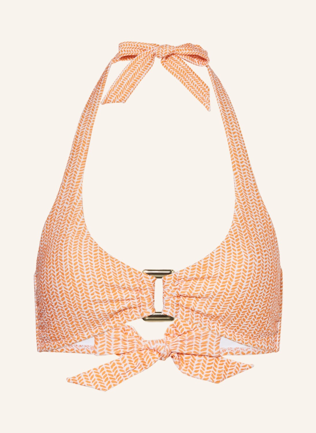 

Топ бикини heidi klein Neckholder WALDORF WINDS, оранжевый