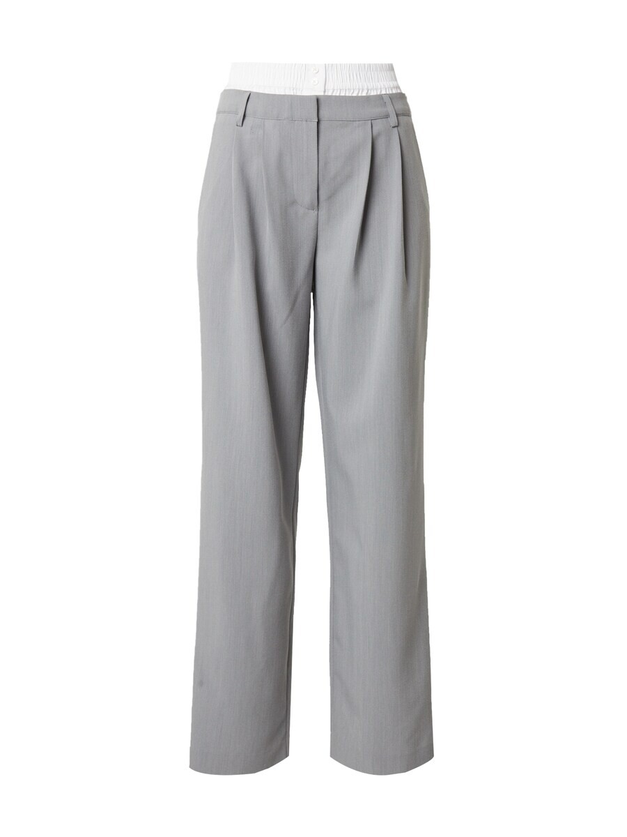 

Брюки со складками спереди LeGer by Lena Gercke Loose fit Pleat-Front Pants Dilane, серый