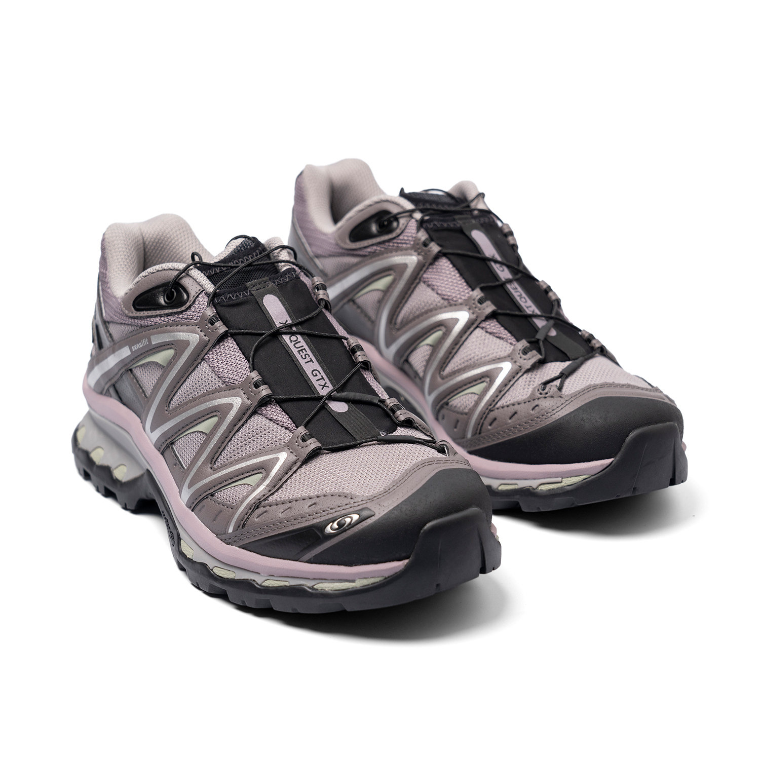 SALOMON XT Quest амортизаторы устойчивые к истиранию поддержка ударопрочные легкие низкие кроссовки для бега женские тауп, цвет Taupe — фото 3