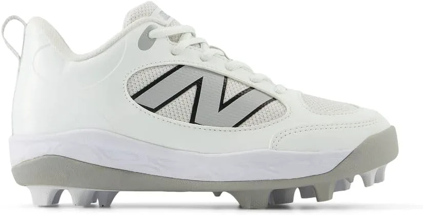 Кроссовки New Balance Unisex-Child 3000 V7 с резиновой формованной подошвой (для маленьких детей), белый/черный — фото 2