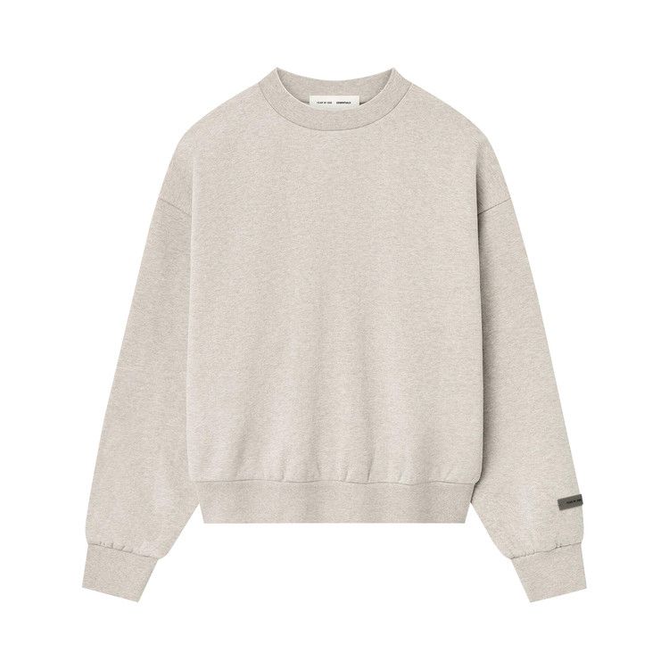 

Свитер Fear of God Essentials Classic Fit Fleece Crewneck, Heather Stone