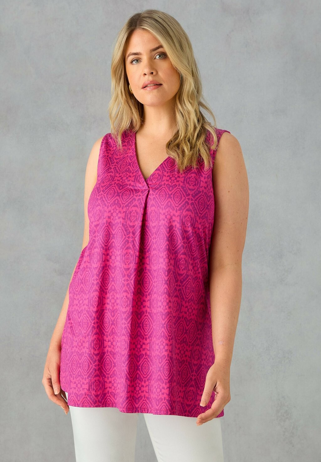 

Топ PLUM GEO PLEAT FRONT Live Unlimited London, фиолетовый