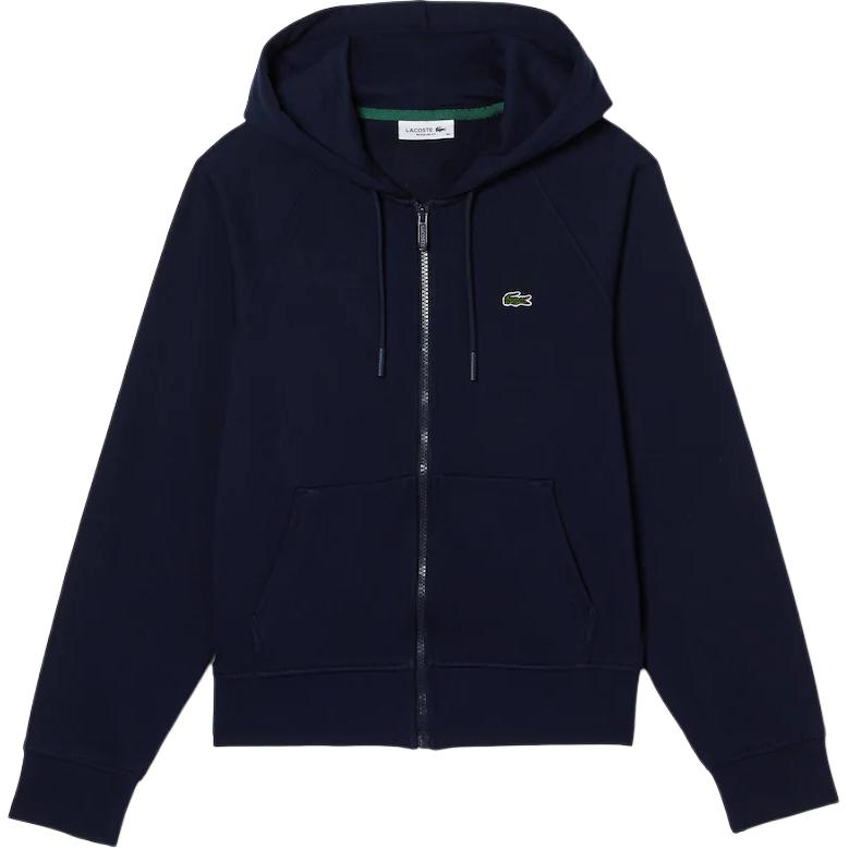 

LACOSTE Толстовка с молнией и нашивкой с логотипом, Midnight Blue